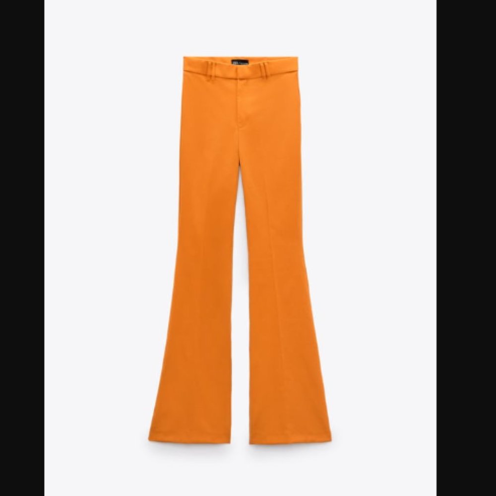 LAST ONE! BLOGGER'S FAVE! Zara Flared Pants Sz XS, S, L NWT - Picture 16 of 17
